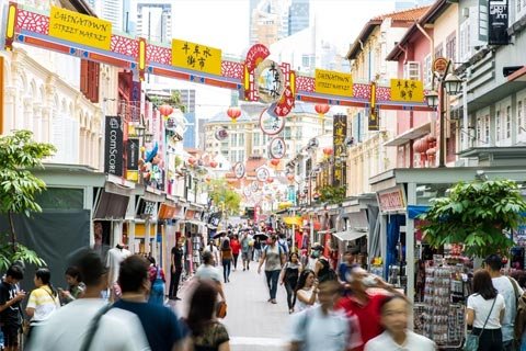 Mejor zona donde alojarse en Singapur barato